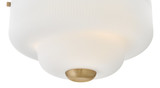 Hinkley - 48571LCB - LED Semi-Flush Mount - Adella - Lacquered Brass