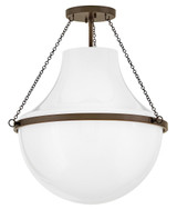 Hinkley - 46893HZ - LED Semi-Flush Mount - Collins - Heritage Bronze