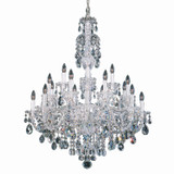 Schonbek - 2998-40A - 20 Light Chandelier - Sterling - Silver