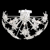 Schonbek - DN1224N-22R - Three Light Flush Mount - Esteracae - Heirloom Gold