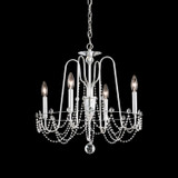 Schonbek - AR1004N-48O - Four Light Chandelier - Esmery - Antique Silver