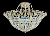 Schonbek - 9843-26R - Nine Light Semi-Flush Mount - Rivendell - French Gold