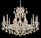 Schonbek - 6952-76S - 12 Light Chandelier - Sophia - Heirloom Bronze