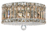 Schonbek - 6694R - Four Light Flush Mount - Plaza - Polished Stainless Steel