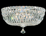 Schonbek - 5893-211O - Five Light Semi-Flush Mount - Petit Crystal Deluxe - Aurelia