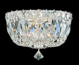 Schonbek - 5890-211O - Three Light Semi-Flush Mount - Petit Crystal Deluxe - Aurelia