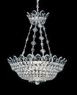 Schonbek - 5799H - 12 Light Pendant - Trilliane - Polished Stainless Steel