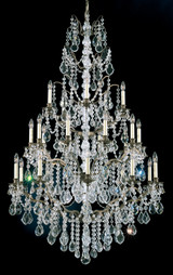 Schonbek - 5782-26H - 25 Light Chandelier - Bordeaux - French Gold