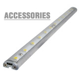 Elco Lighting - EUDCL1 - FLAT MOUNTING CLIPSET FOR LED LIGHT BARS