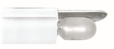 Elco Lighting - ET2101W - MINI TRK SNGL WEDGE BASE SCKT - All White