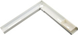 Elco Lighting - EP845W - CORNER CHANNEL FOR SUSPENDED TRACK - All White