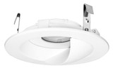 Elco Lighting - ELK4715W - 4" RND DIECAST WLLWSH TRIM FOR KOTO - All White