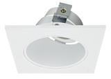 Elco Lighting - ELK3322W - 3"SQUARE ADJUSTABLE RFLCTR WALL WASH WHT - All White