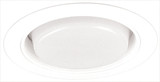 Elco Lighting - EL546W - 5 Wht Bafl W/Rgrssd Drop Opal Lens - All White