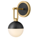 Hinkley - 54560LCB-BK - LED Wall Sconce - Bowie - Lacquered Brass