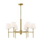 Hinkley - 46955LCB - LED Linear Pendant - Saunders - Lacquered Brass