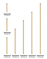 Hinkley - 990072FHB - Downrod - 72" Downrod - Heritage Brass