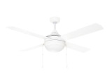Maxim - 88794MW - 52" Ceiling Fan - Quattro - Matte White