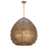 Maxim - 29183AB - One Light Pendant - Gilda - Antique Brass