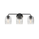 Maxim - 21413CRKB - Three Light Bath Vanity - Honey - Kentucky Bronze