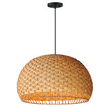 Maxim - 14415NABK - Three Light Pendant - Tahiti - Black