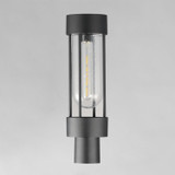 Maxim - 30580CDBK - One Light Outdoor Post/Pier Mount - Millennial - Black
