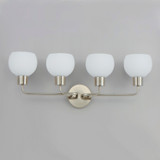 Maxim - 11274SWSN - Four Light Bath Vanity - Coraline - Satin Nickel