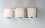 Maxim - 11253SWPC - Three Light Bath Vanity - Wrap - Polished Chrome