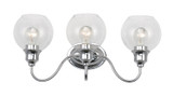 Maxim - 1113CLPC - Three Light Bath Vanity - Ballord - Polished Chrome