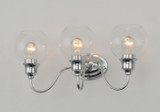 Maxim - 1113CLPC - Three Light Bath Vanity - Ballord - Polished Chrome