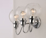 Maxim - 1113CLPC - Three Light Bath Vanity - Ballord - Polished Chrome