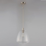Maxim - 11116CLSN - One Light Pendant - Babylon - Satin Nickel