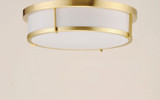 Maxim - 10274WTSBR - LED Flush Mount - Rogue LED - Satin Brass