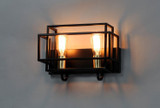 Maxim - 10242BKSBR - Two Light Bath Vanity - Liner - Black / Satin Brass