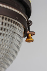 Maxim - 10180OIAB - One Light Outdoor Ceiling Mount - Portside - Oil Rubbed Bronze / Antique Brass