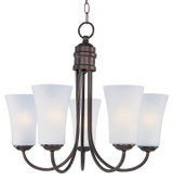 Maxim - 10045FTOI - Five Light Chandelier - Logan - Oil Rubbed Bronze