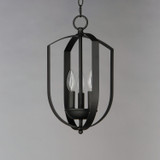 Maxim - 10033BK - Three Light Chandelier - Provident - Black