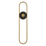 ET2 - E42108-BKGLD - LED Outdoor Wall Sconce - Gravity - Black / Gold