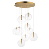 ET2 - E25077-18NAB - LED Pendant - Global - Natural Aged Brass