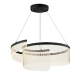 ET2 - E24772-133BK - LED Pendant - Sonata - Black
