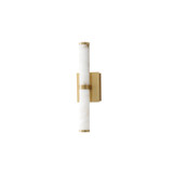 ET2 - E11201-WAGLD - LED Bath Vanity - Aragon - White Alabaster / Gold