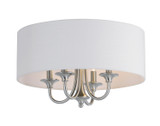 Maxim - 10013WLSN - Four Light Semi-Flush Mount/Pendant - Bongo - Satin Nickel
