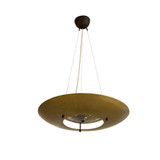 Arteriors - GDDMI01 - One Light Chandelier - Chene - Antique Brass/Clear