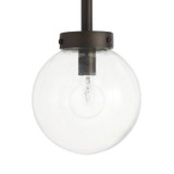 Arteriors - GDDLC01 - Three Light Chandelier - Will O' the Wisp - Bronze/Clear