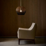 Arteriors - FRU17 - Chair - Ferguson - Ivory/Dark Walnut