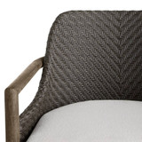 Arteriors - FRS35 - Outdoor Dining Chair - Chilton - Pearl/Dark Gray Wash