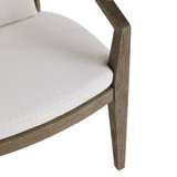Arteriors - FRS31 - Outdoor Dining Chair - Sobek - Pearl/Kona
