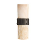 Arteriors - DWI31 - Two Light Wall Sconce - Ardena - Ivory/Blackened Iron