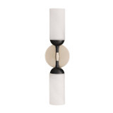 Arteriors - DWC102 - Two Light Wall Sconce - Emmett - Opal Swirl/Dark Vintage Silver