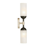 Arteriors - DWC102 - Two Light Wall Sconce - Emmett - Opal Swirl/Dark Vintage Silver
